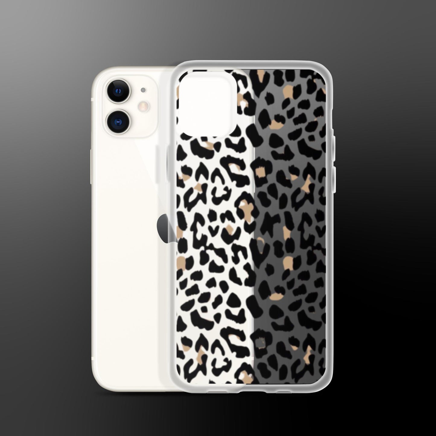 Cheetah Print Clear Case for iPhone®