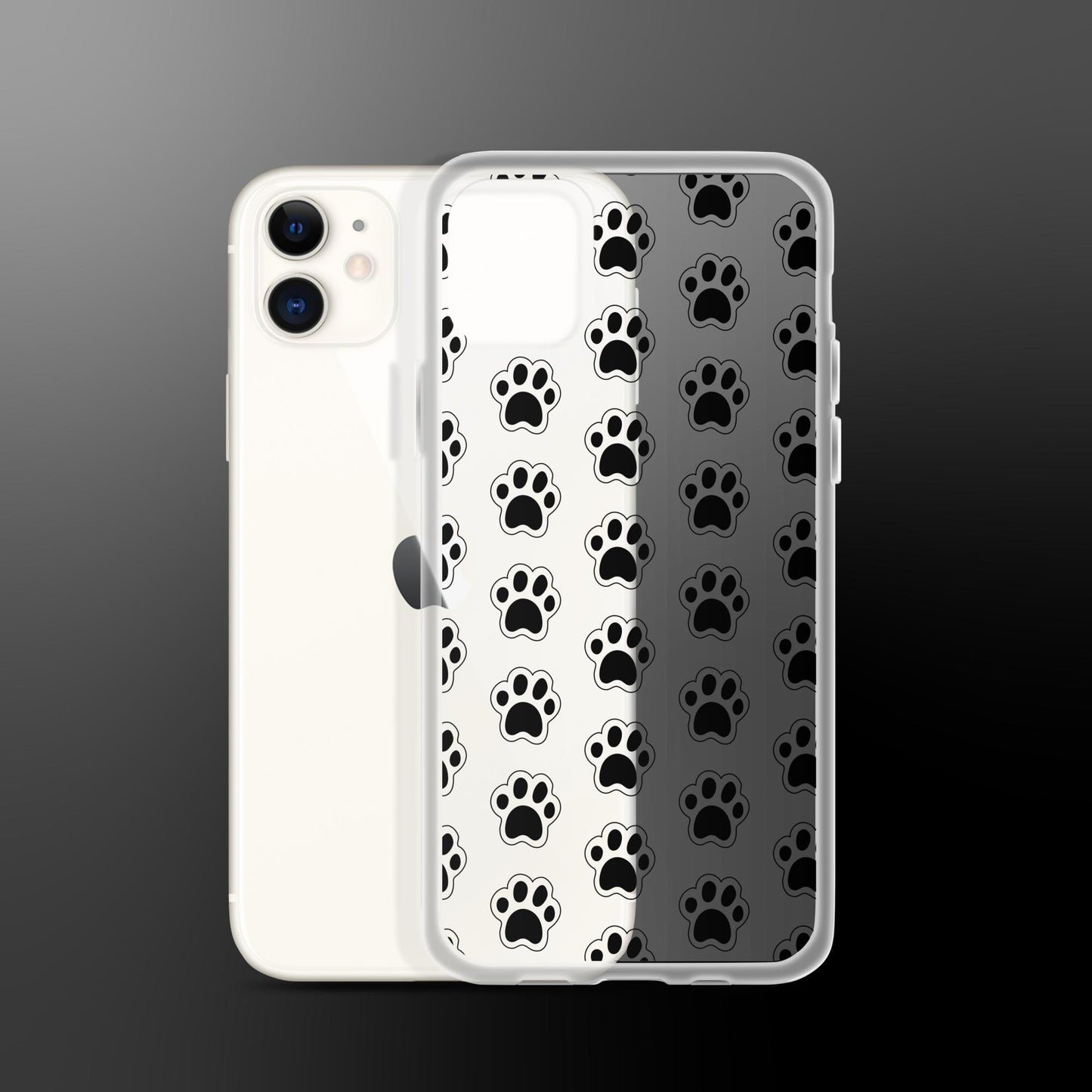 Paw Print Clear Case for iPhone®