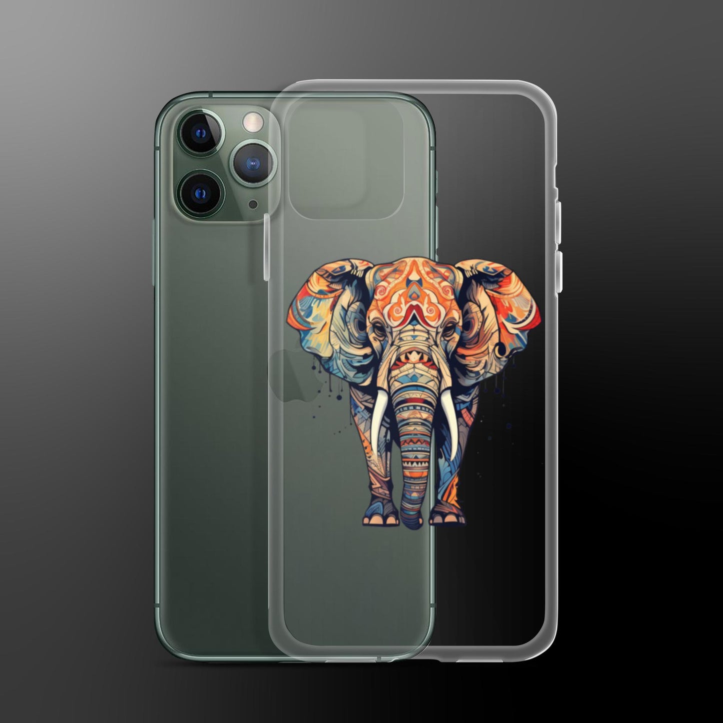 Elephant Clear Case for iPhone®