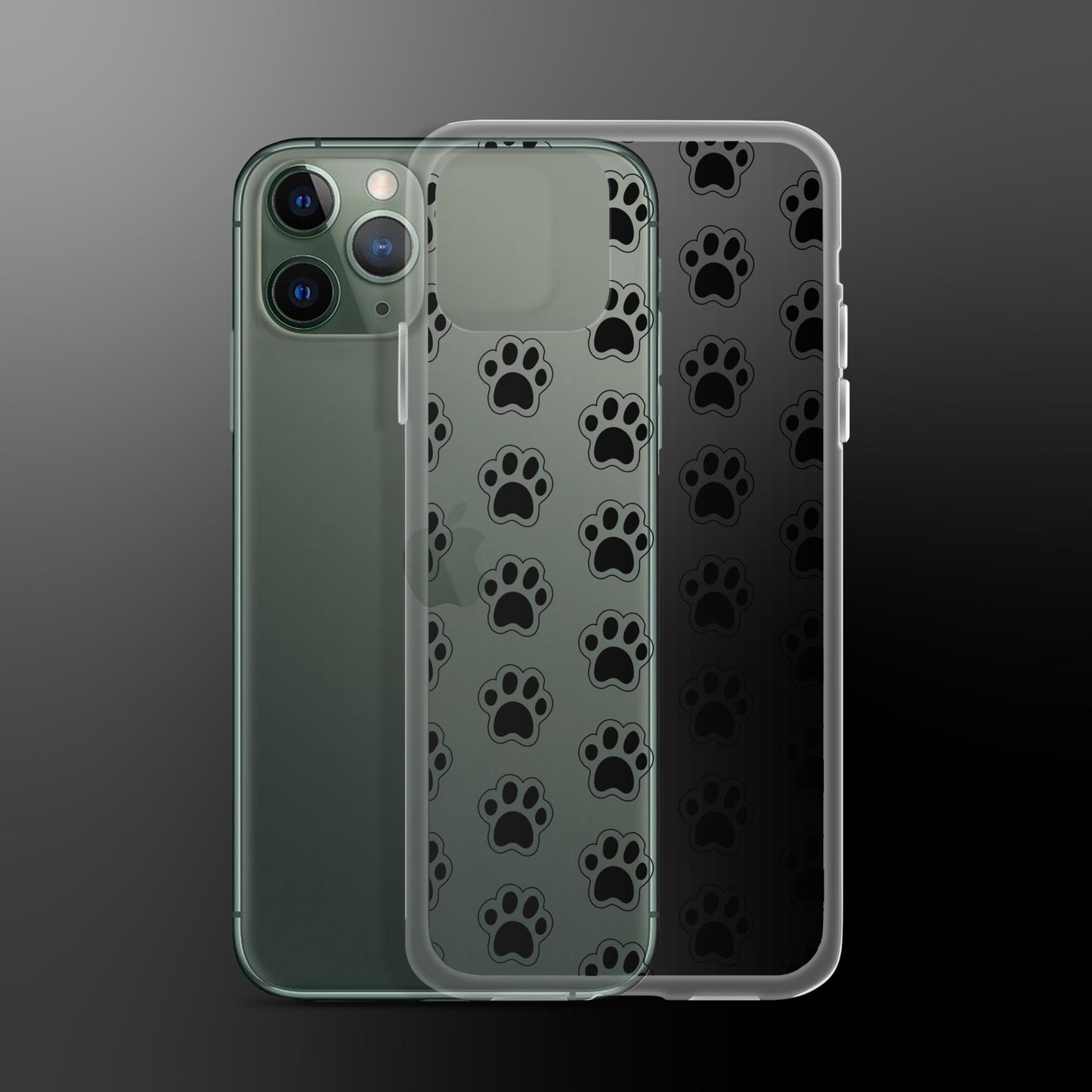 Paw Print Clear Case for iPhone®