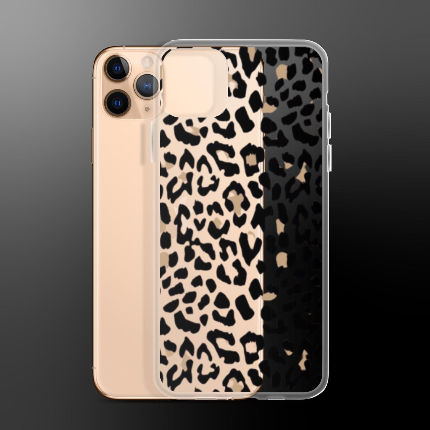 Cheetah Print Clear Case for iPhone®