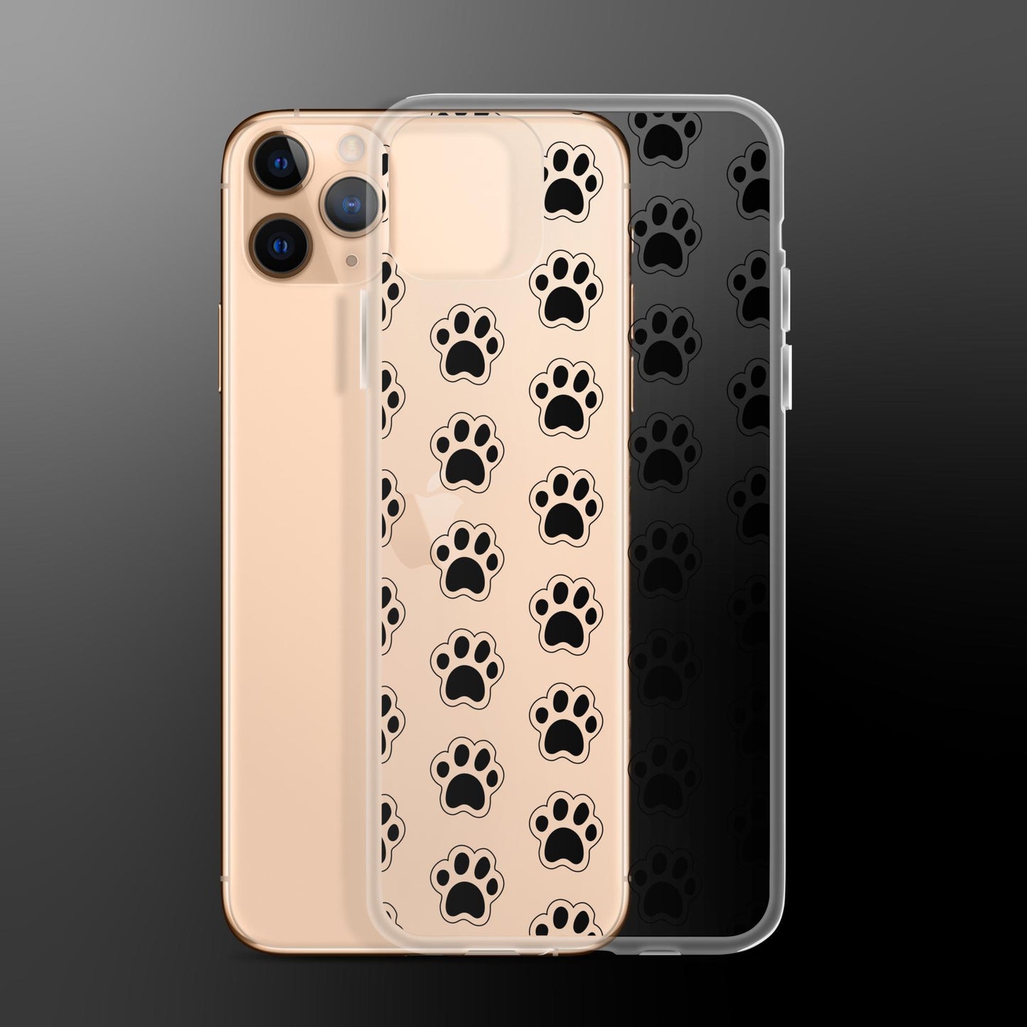 Paw Print Clear Case for iPhone®