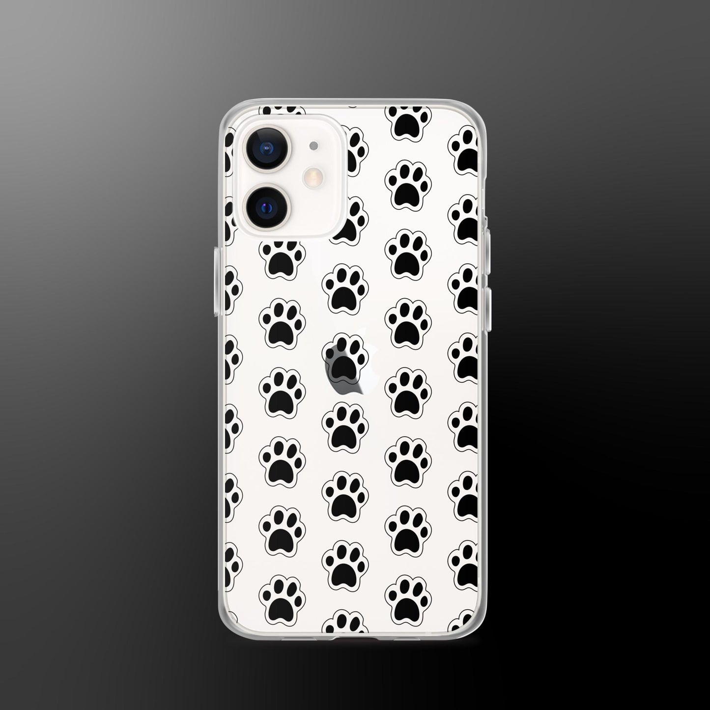 Paw Print Clear Case for iPhone®