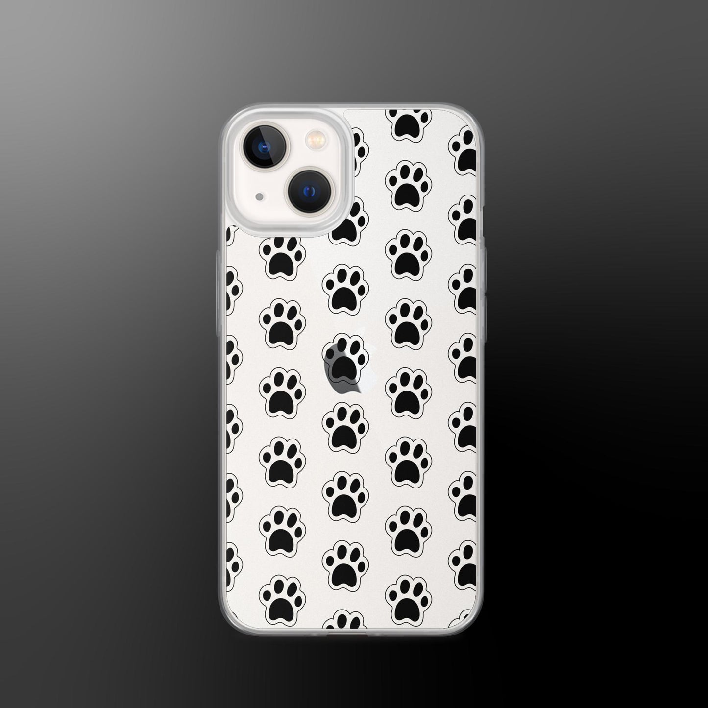 Paw Print Clear Case for iPhone®