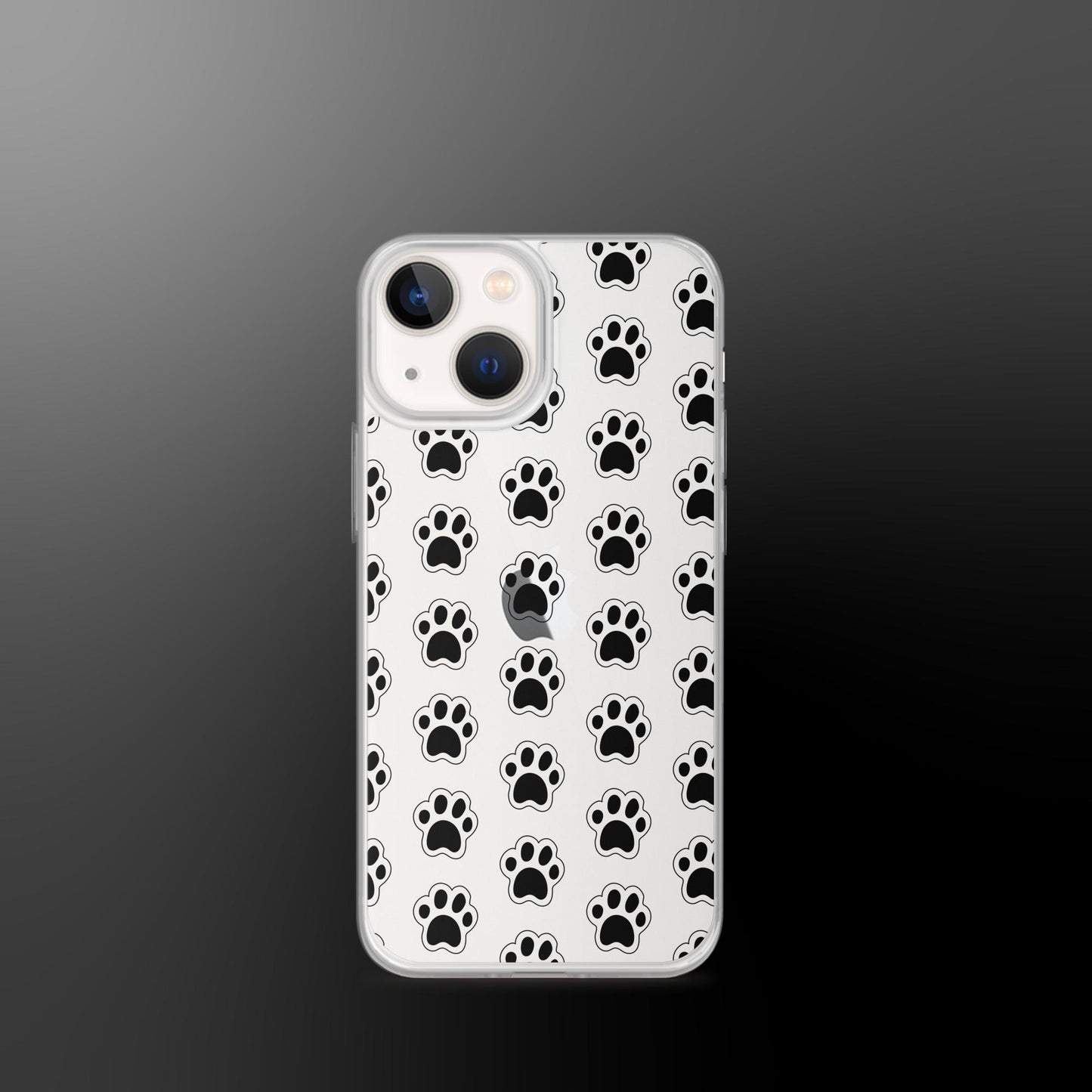 Paw Print Clear Case for iPhone®