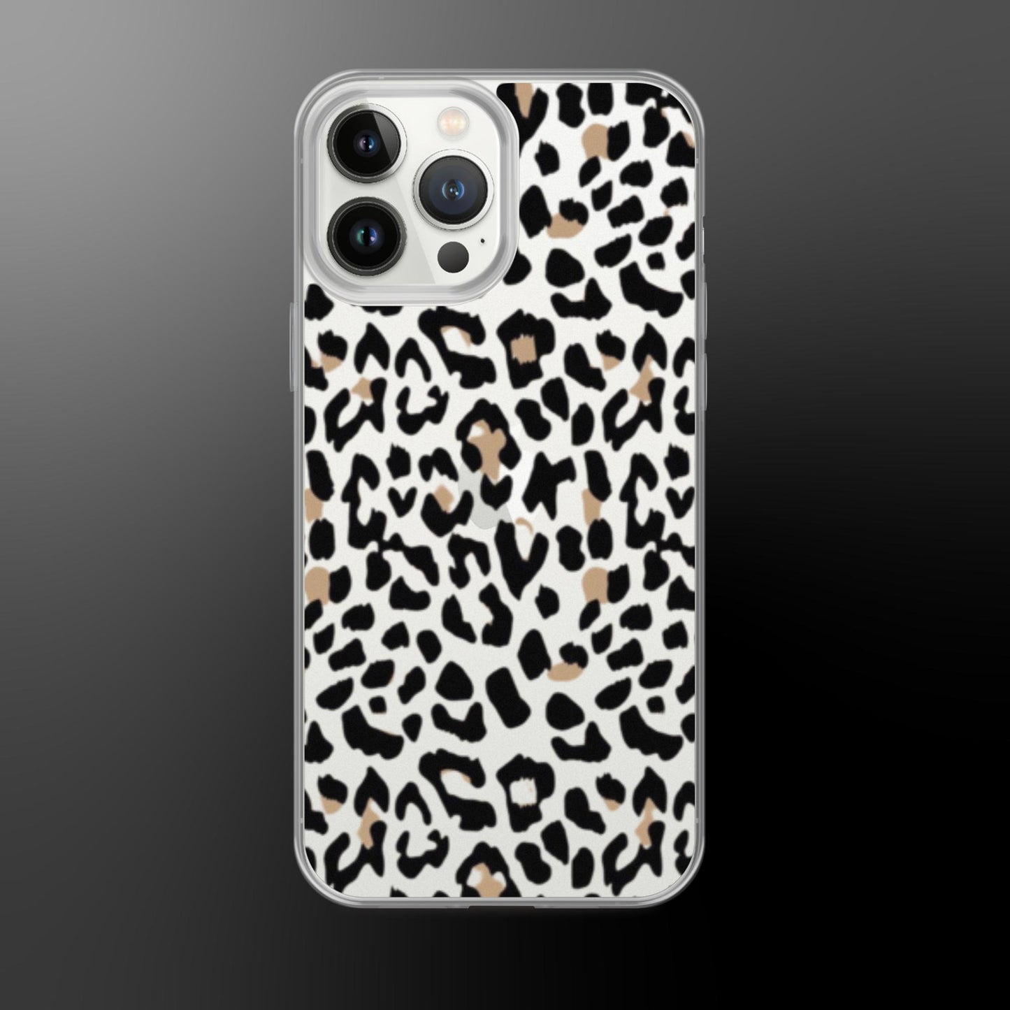 Cheetah Print Clear Case for iPhone®