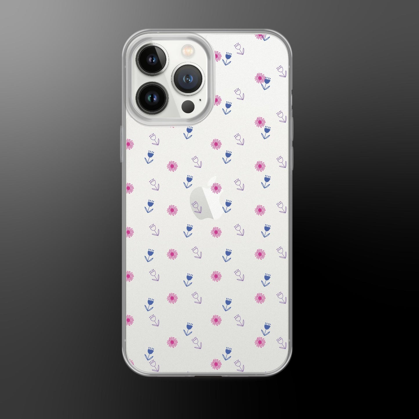 Floral Clear Case for iPhone®