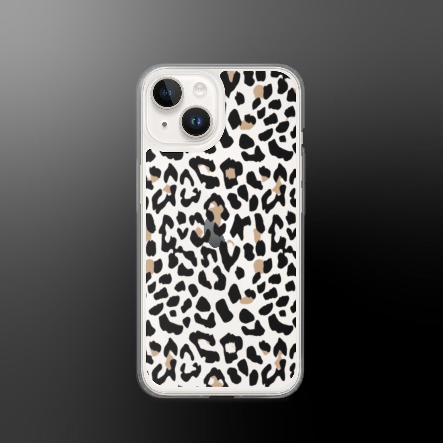 Cheetah Print Clear Case for iPhone®