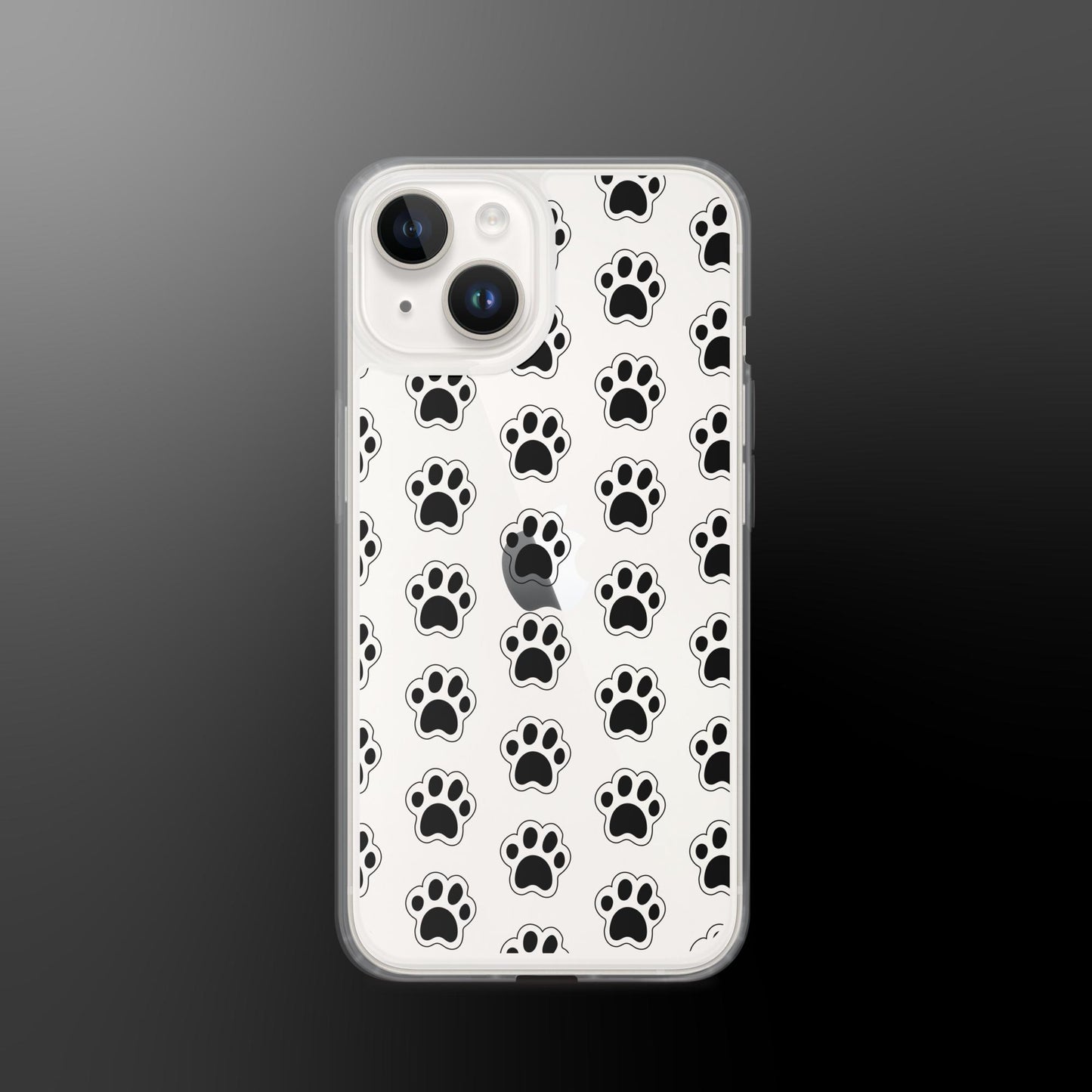 Paw Print Clear Case for iPhone®