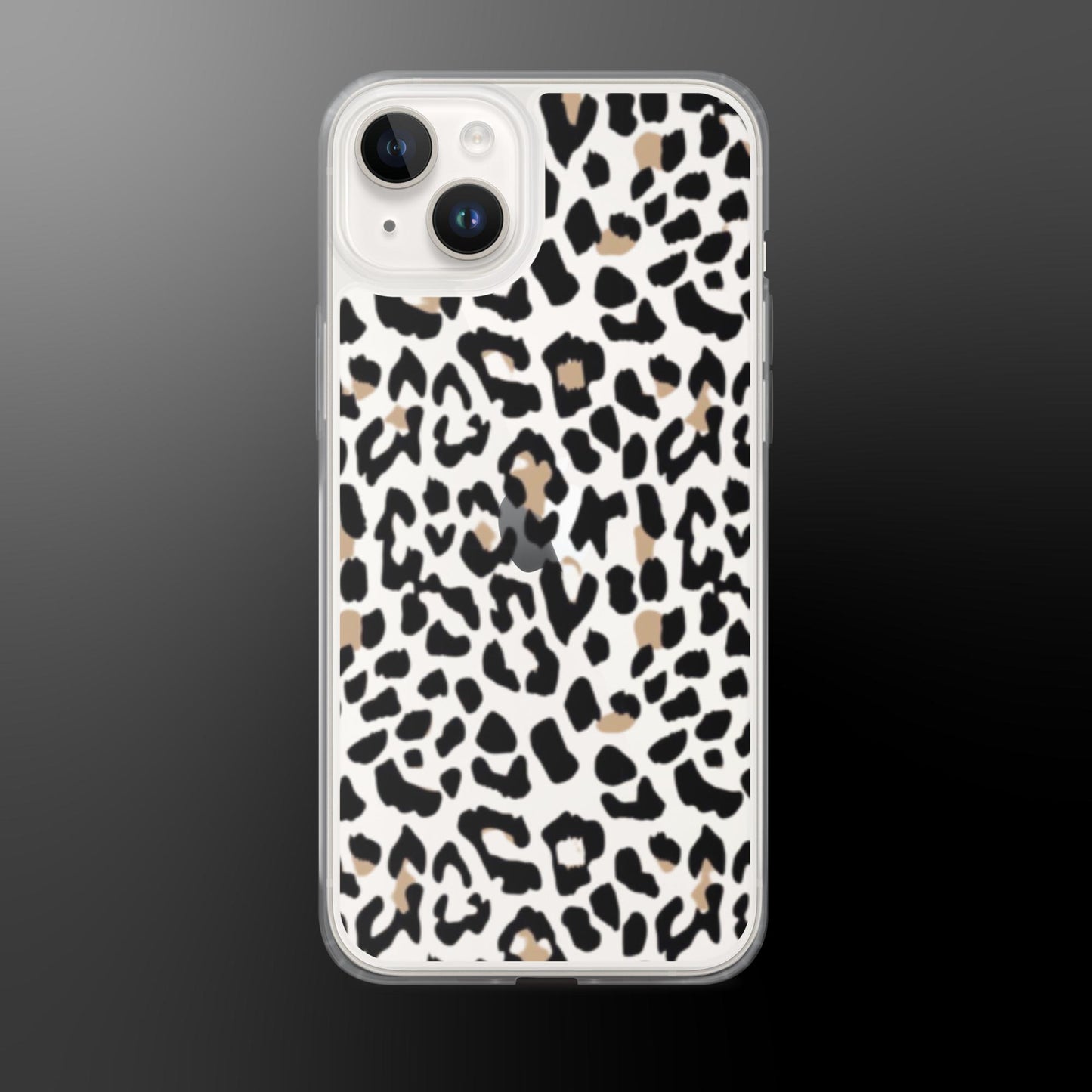 Cheetah Print Clear Case for iPhone®