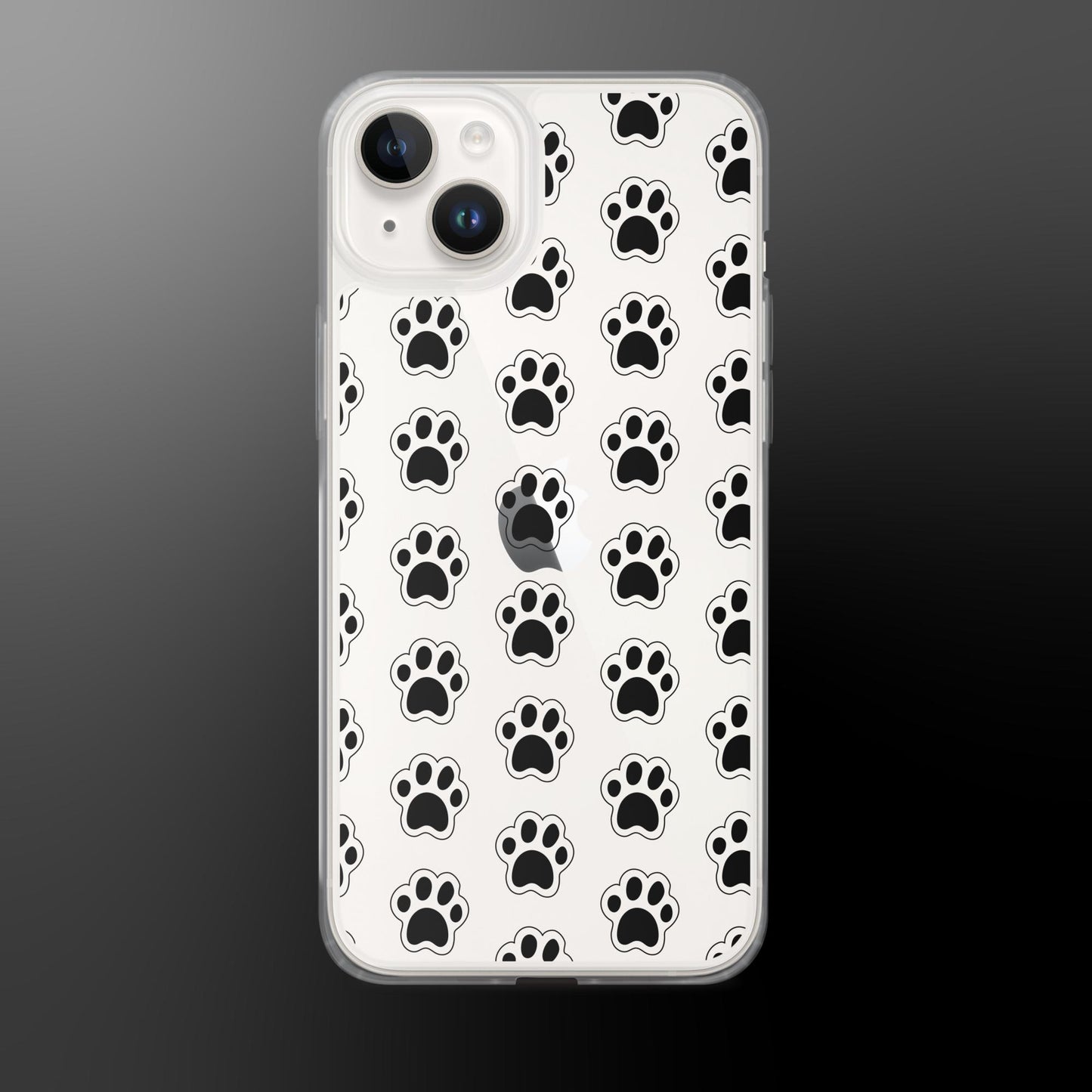 Paw Print Clear Case for iPhone®