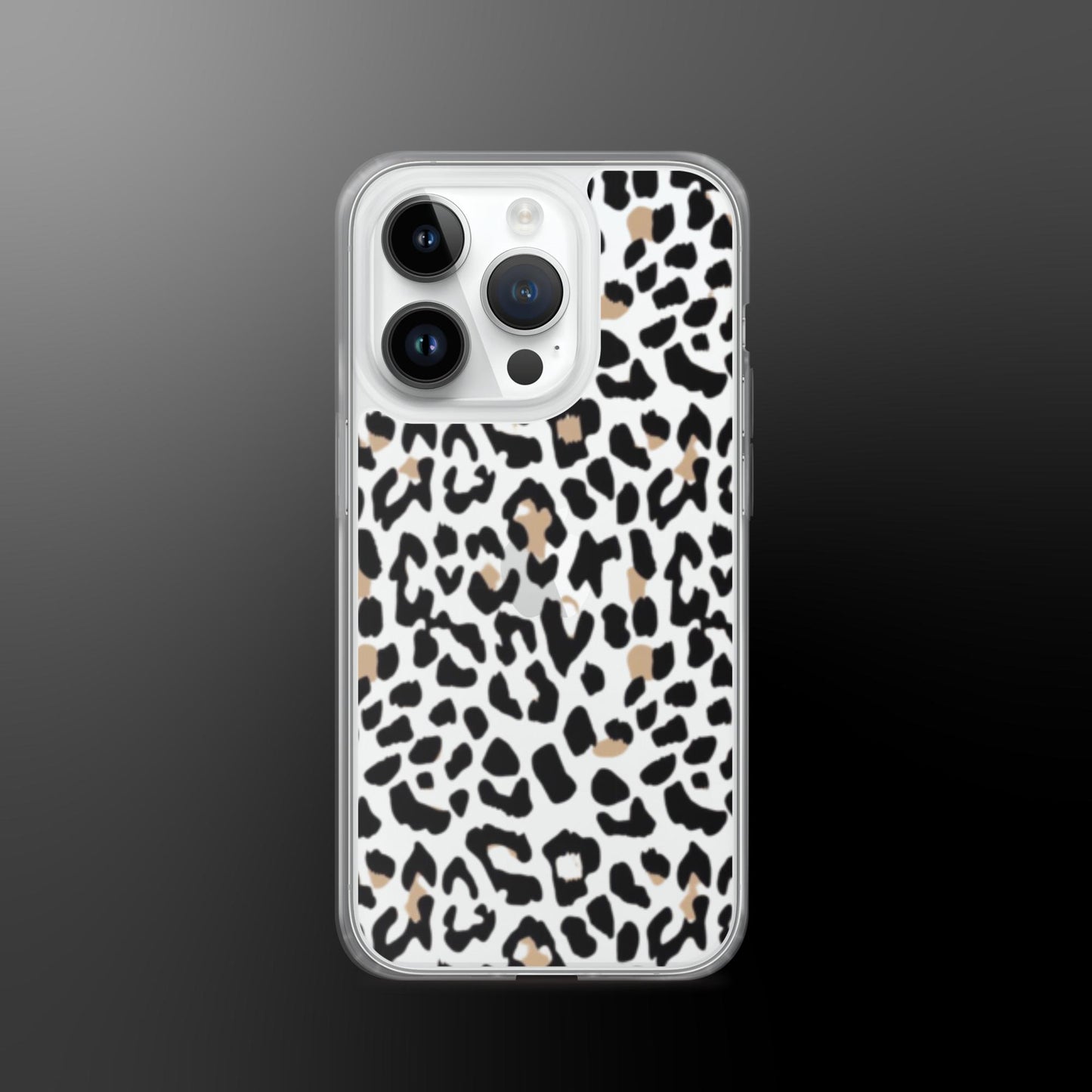 Cheetah Print Clear Case for iPhone®