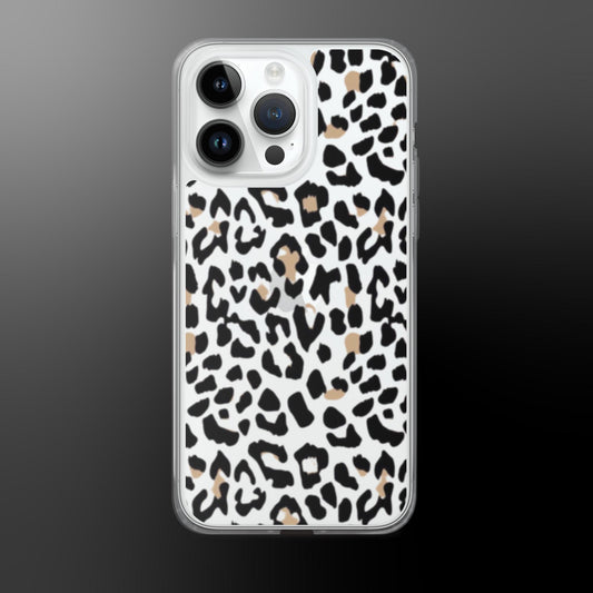 Cheetah Print Clear Case for iPhone®