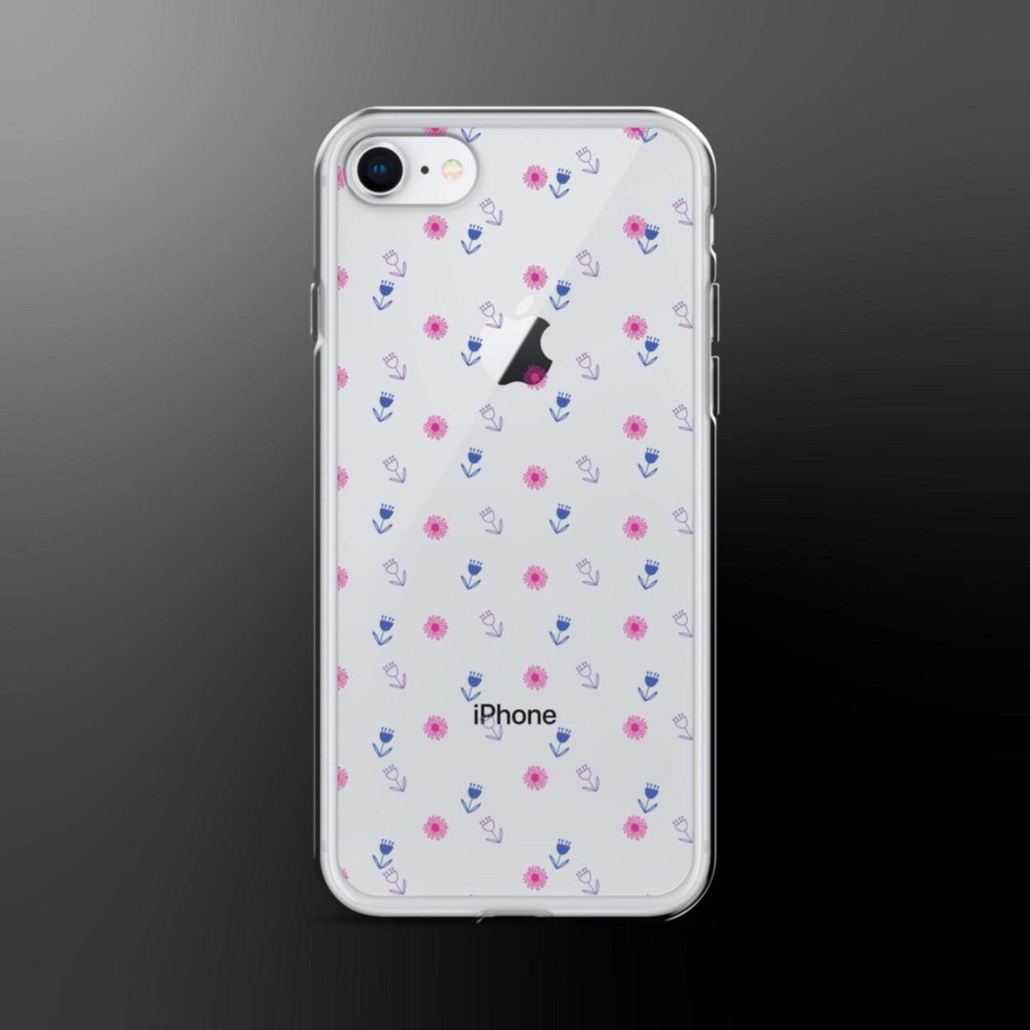 Floral Clear Case for iPhone®