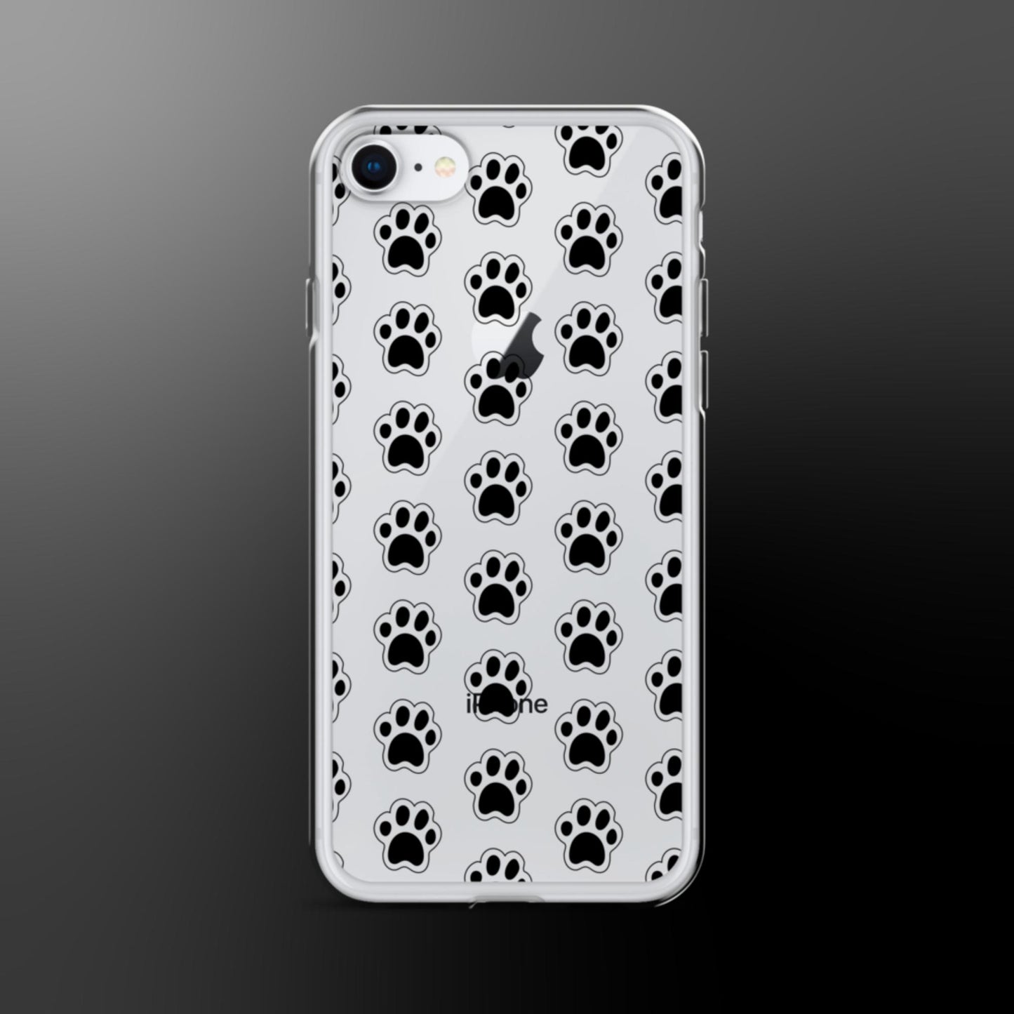 Paw Print Clear Case for iPhone®