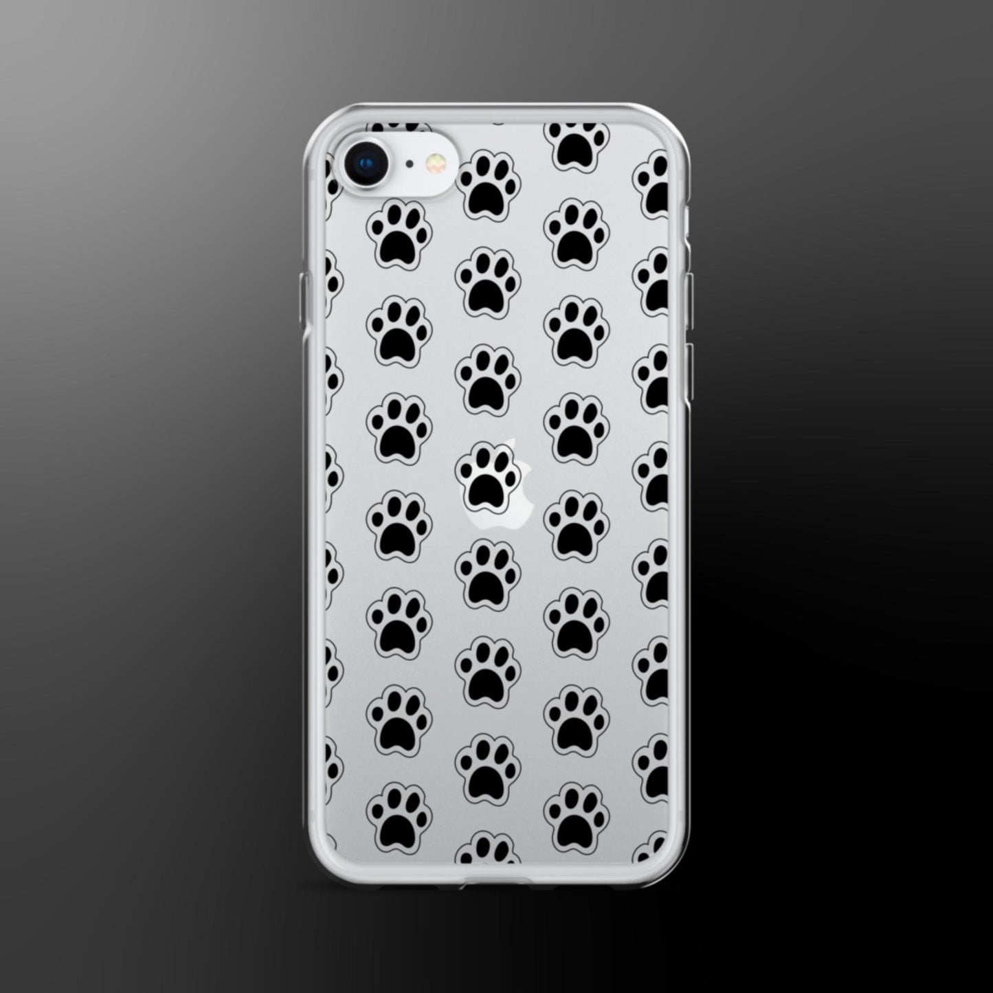 Paw Print Clear Case for iPhone®