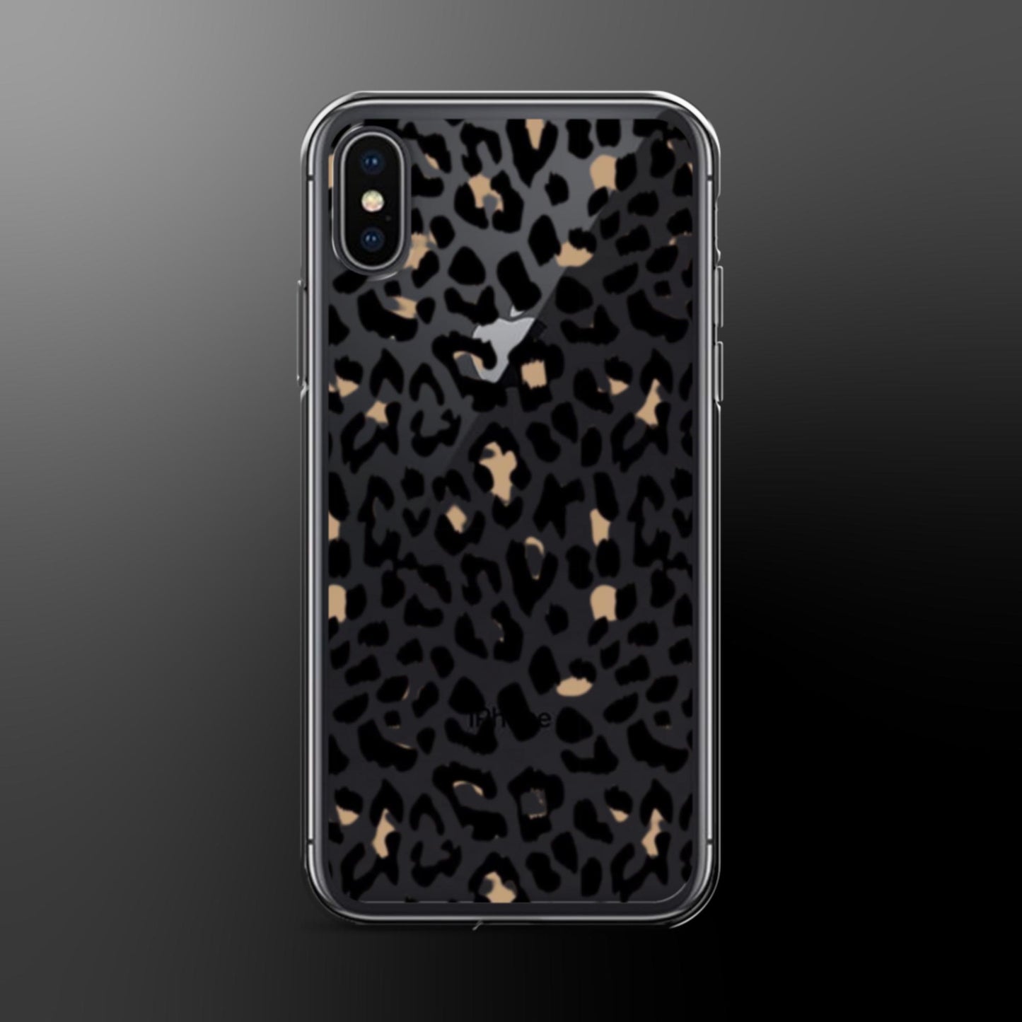 Cheetah Print Clear Case for iPhone®