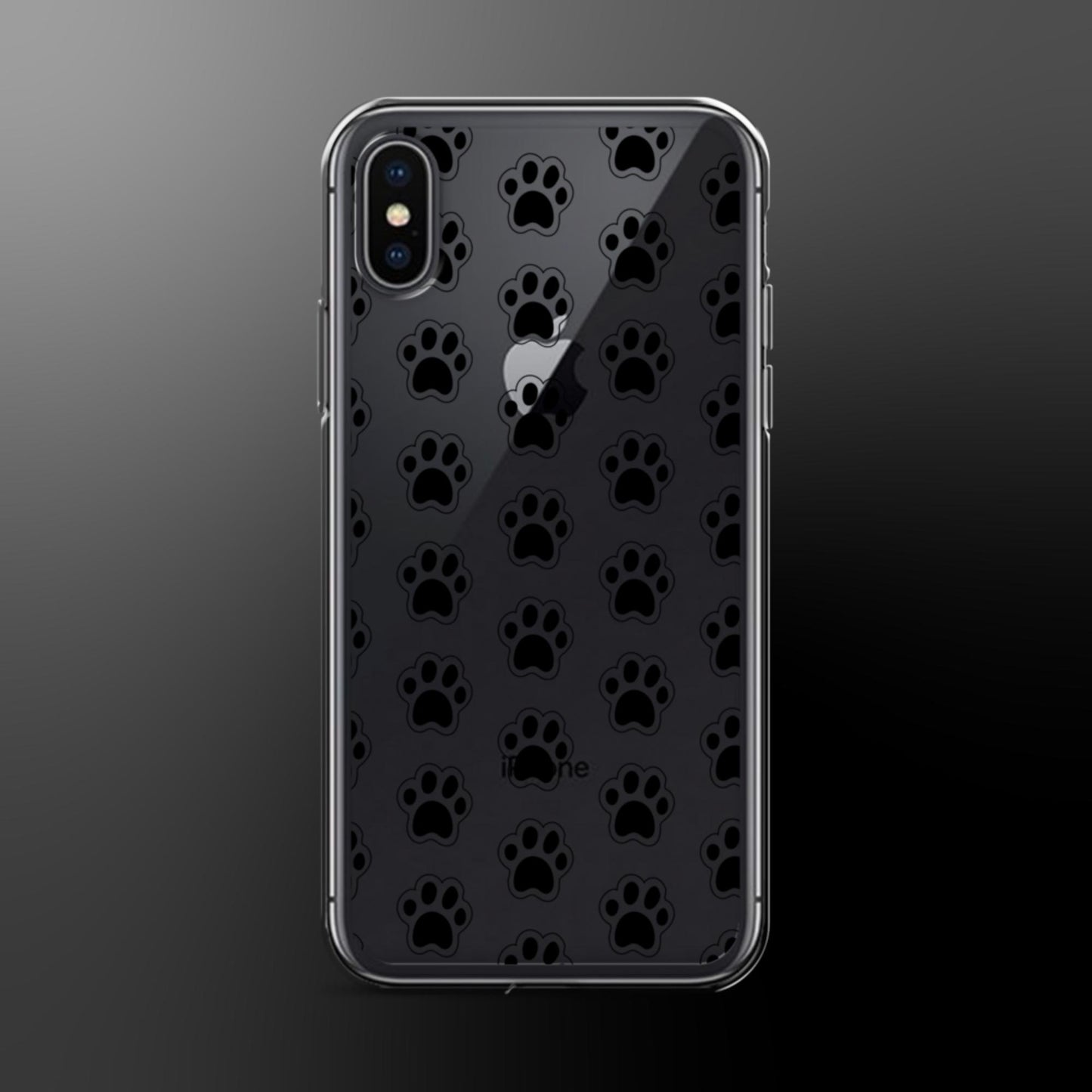 Paw Print Clear Case for iPhone®